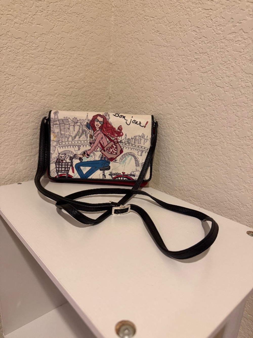 Brighton Paris Crossbody Organizer Bag